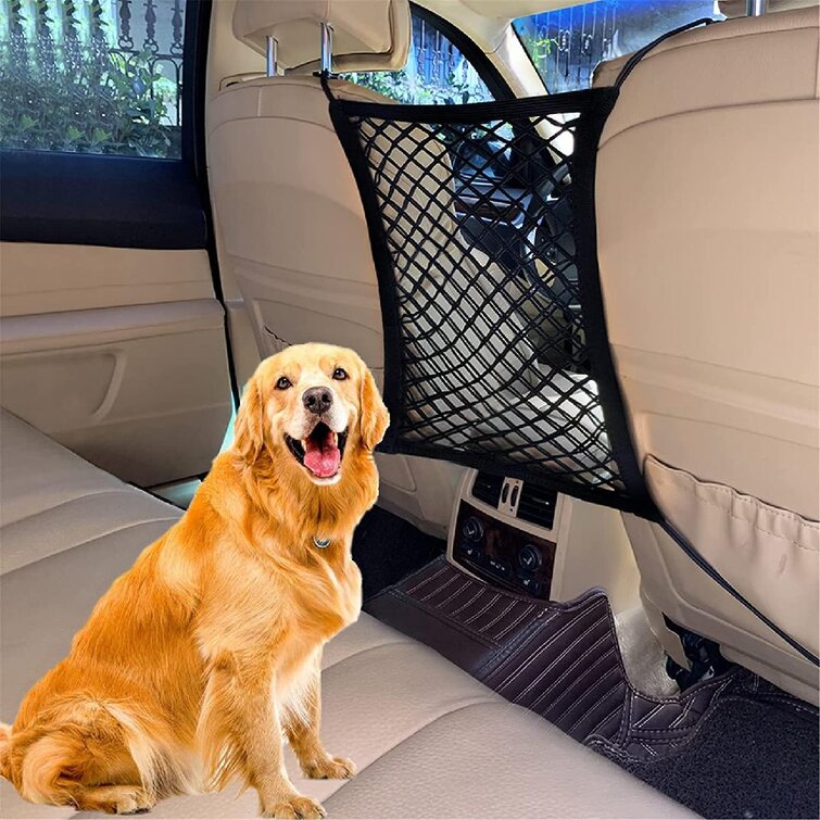 Car Pet Dog Net Mesh SUV Truck Auto Vehicle Back Seat Safety Net Mesh Barrier us