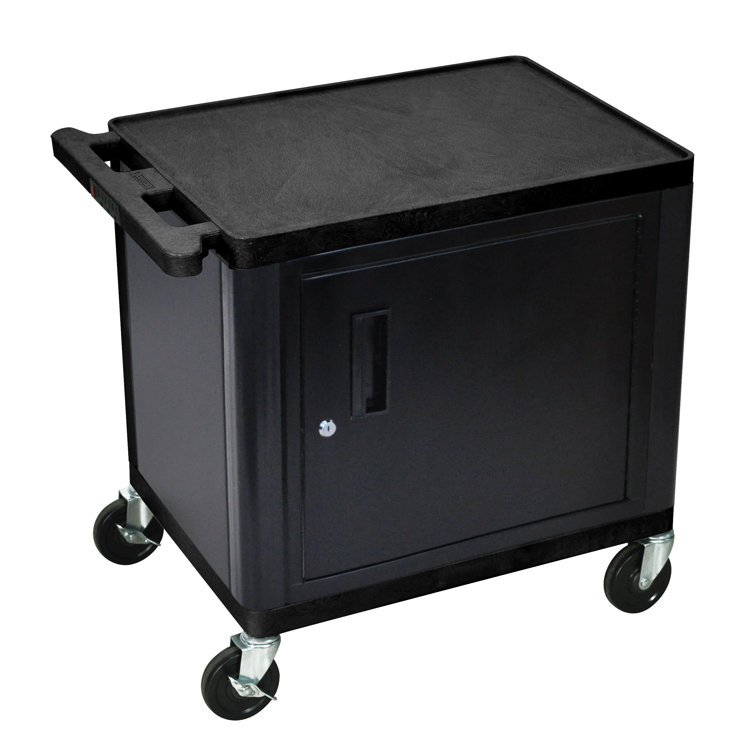 Luxor LP Carts Series AV Cart with Locking Wayfair