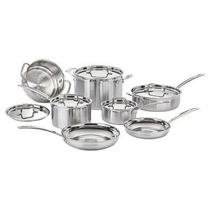 Multiclad Pro Stainless Steel 12-Piece Cookware Set