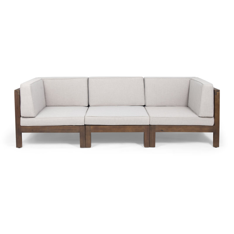 Parnell Outdoor Modular Patio Sofa with Cushions AllModern