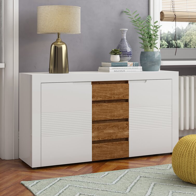 Metro Lane Eliza 150Cm Wide 4 Drawer | Wayfair.co.uk