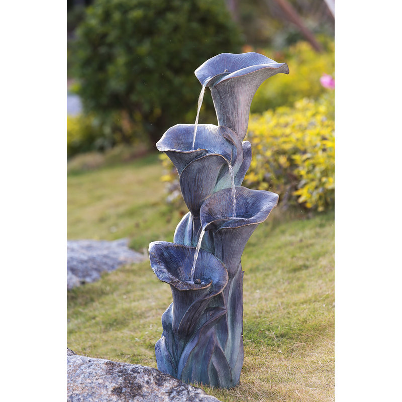 Garten Living Bodenbrunnen KönigCalla Fiddlewood aus Harz