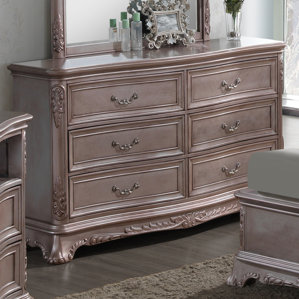 Longstaff 6 Drawer Dresser with Mirror..