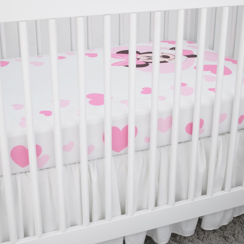 minnie crib sheet