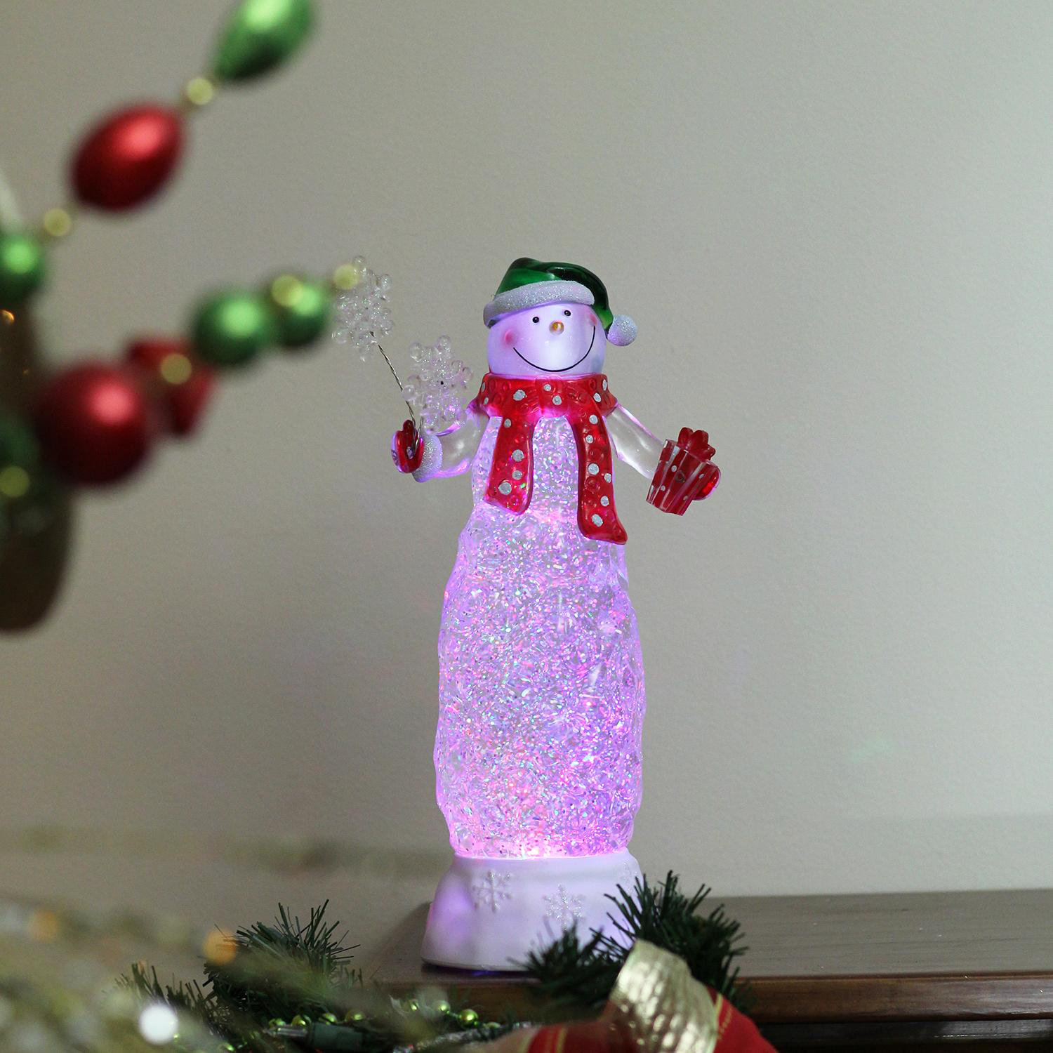 the holiday aisle swirling glitter led lighted snowman christmas decoration wayfair - Led Lighted Christmas Decorations the holiday aisle swirling glitter led lighted snowman christmas decoration wayfair - Led Lighted Christmas Decorations