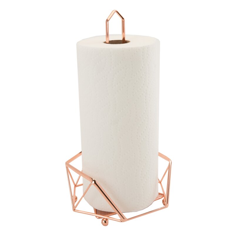 copper paper towel holder walmart