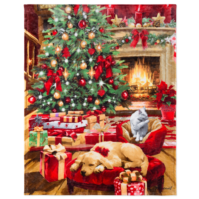 wayfair christmas throws