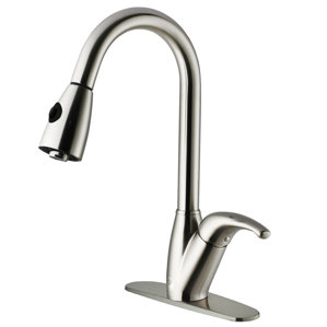 VIGO Romano Single Handle Pull-Down Sp..