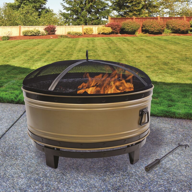 Pleasant Hearth Colossal Steel Wood Burning Fire Pit Reviews