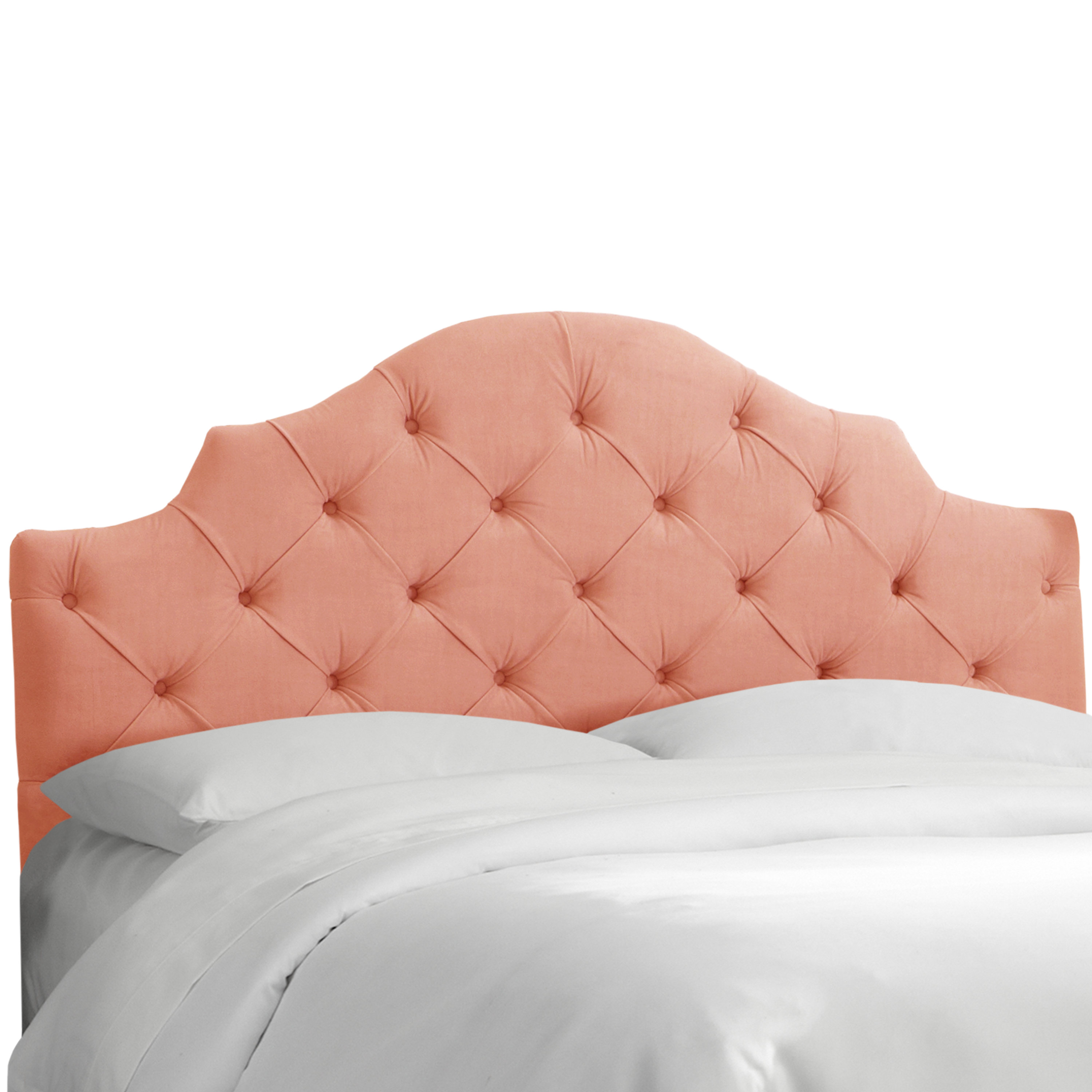 Tufted Notched Upholstered Panel Headboard Reviews Joss Main