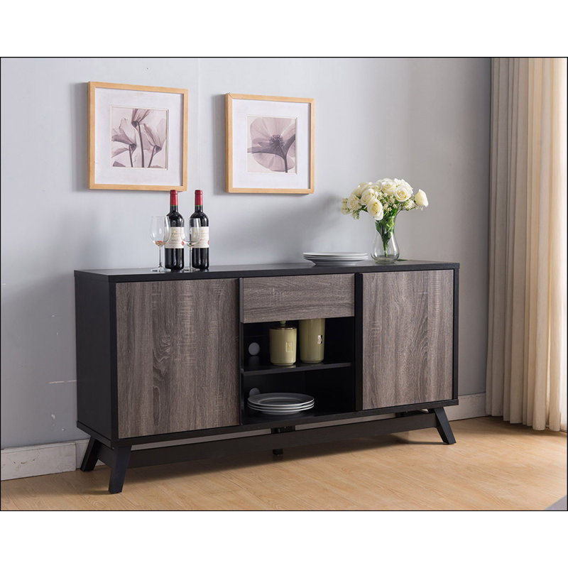 George Oliver Buckardy Well 60 Wide 1 Drawer Buffet Table