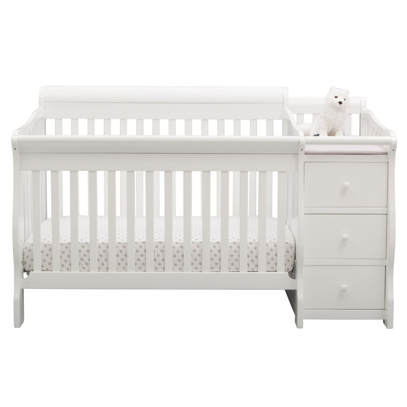 delta children princeton junction convertible crib n changer