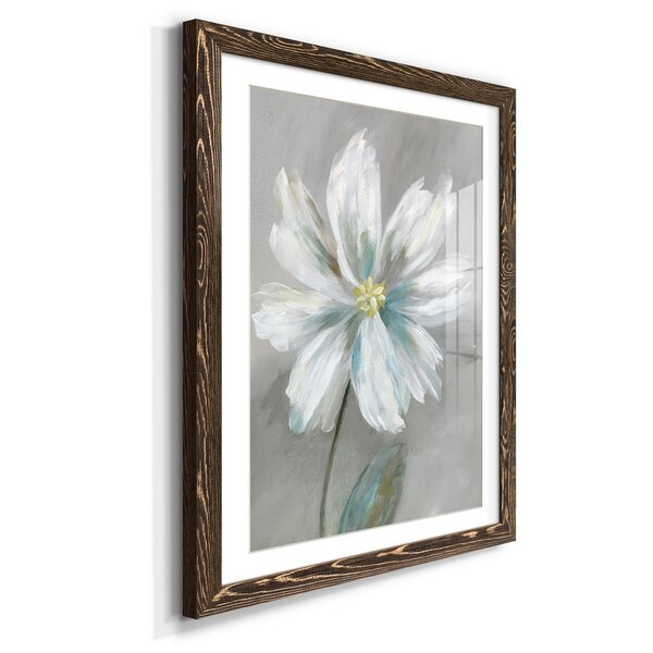Red Barrel Studio® Simple Flower I - Picture Frame Print | Wayfair