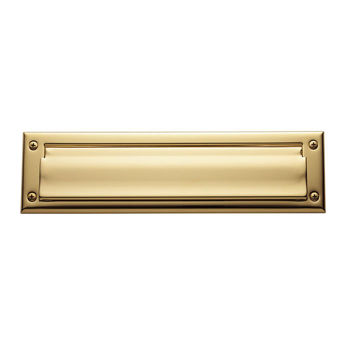 13 in x 3.6 Brass Mail Slot