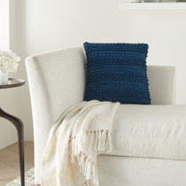 E by design Comb Dot Stripe Print Pillow 26 x 26 Navy Blue PS816BL1-26 E by design Comb Dot Stripe Print Pillow 26 x 26 Navy Blue PS816BL1-26