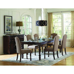 Scoggins 7 Piece Counter Heigh Dining Set by Three Posts