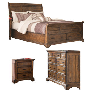 Bedroom Sets Birch Lane Pinole Sleigh Configurable Bedroom Set