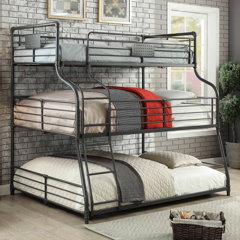 queen bunk bed frame