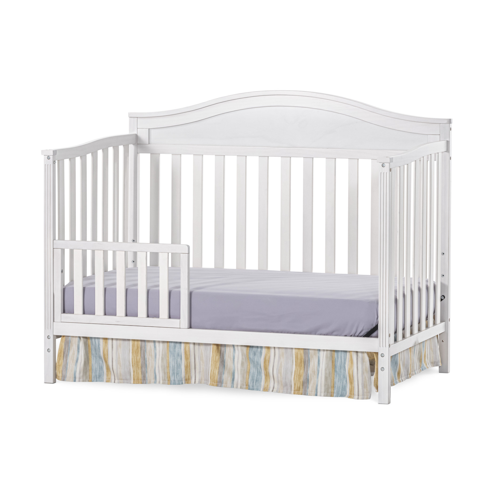 child bed with rails