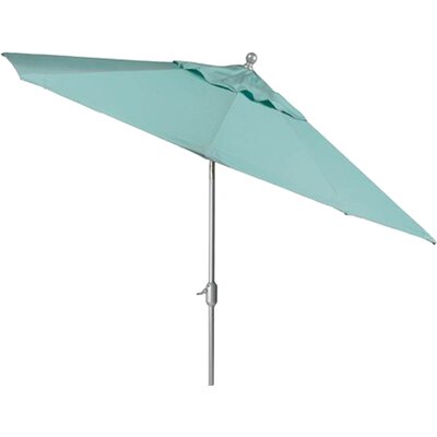 Tropitone Portofino 8 Market Umbrella Canopy Color East Wood Frame Color Obsidian