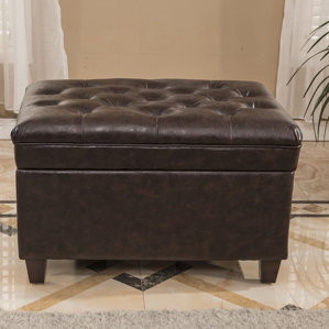 Classic Tufted Waxed Texture Storage O..