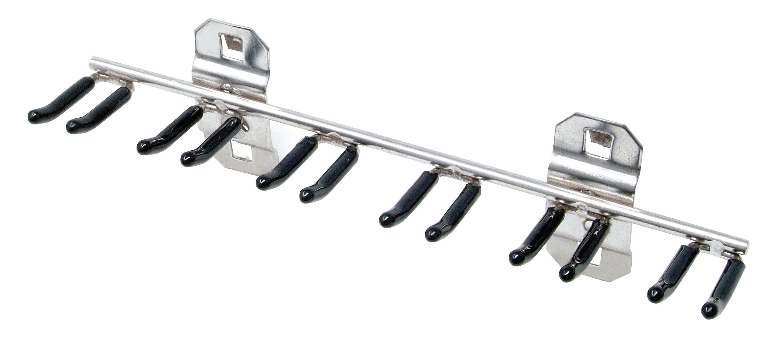 Pegboard Hooks 300mm Length Double Pegwall Hooks With Locking Device 