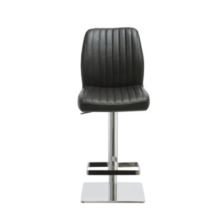 Go to store & view more images Orren Ellis Kleist Adjustable Height Bar Stool