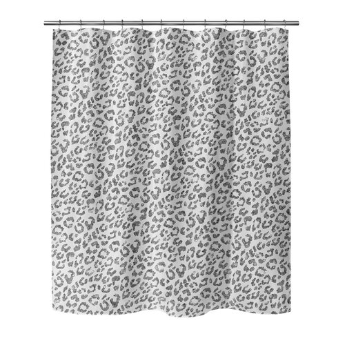 leopard shower curtain