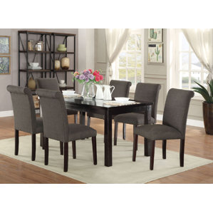 Abbot Bridge 7 Piece Dining Set by Red Barrel Studio