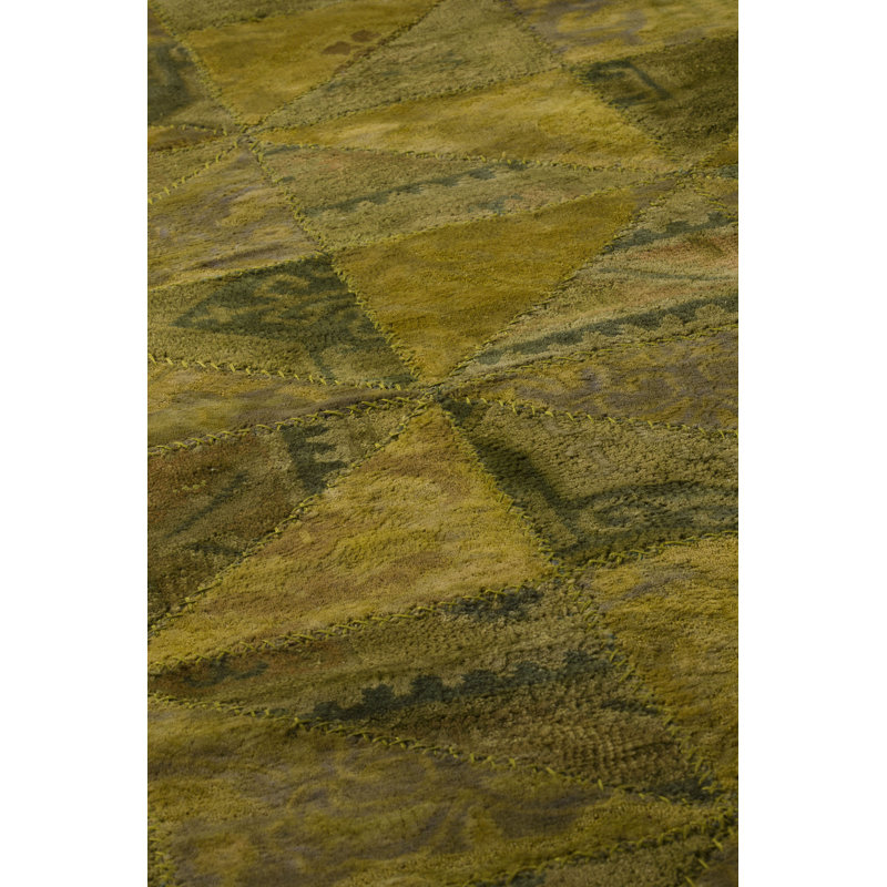 Avalon Tile Green Area Rug