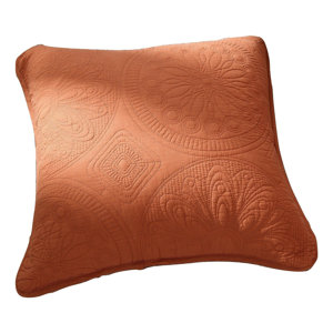 Tuscany Sunrise Floral Cotton Pillow Cover (Set of 2)