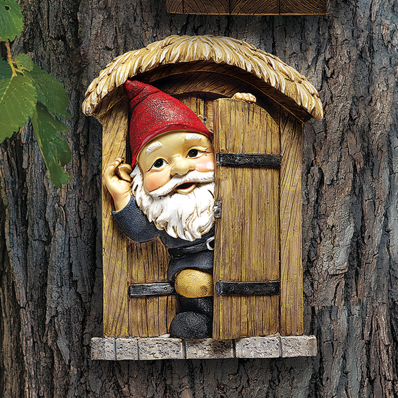 Design Toscano Knothole Door Gnome Garden Welcome Tree Wall Decor Reviews Wayfair These wall decals, abstract art, and wall sculptures add panache to the walls surrounding your. knothole door gnome garden welcome tree wall decor