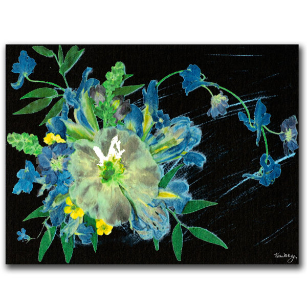 Trademark Art Meteor Shower By Kathie Mccurdy Painting Print On