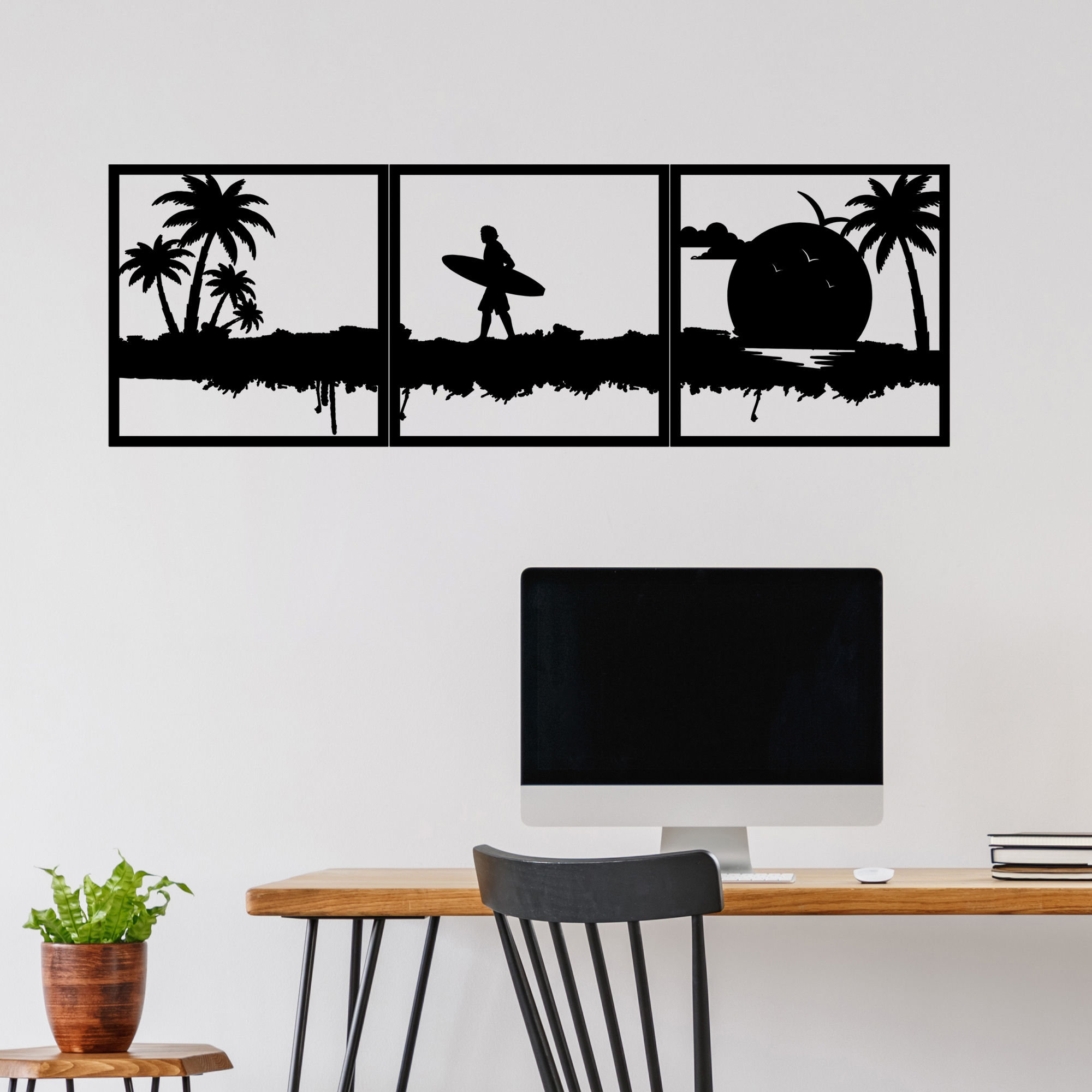 Bless international 3 Piece Summer Wall Décor Set Wayfair