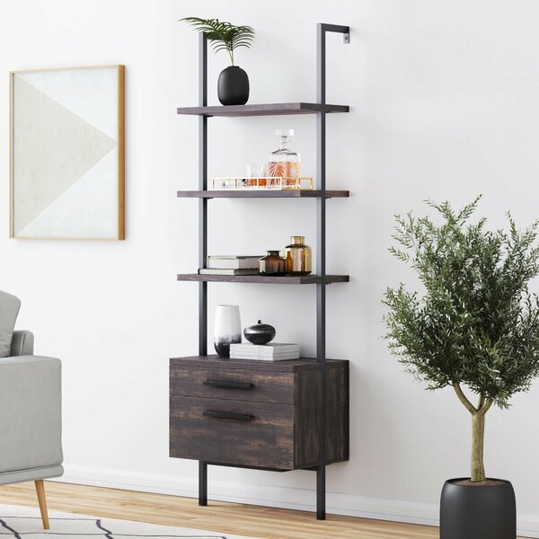 Modern Contemporary Ladder Shelf Drawers Allmodern