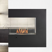 Eco Feu Paramount Wall Mounted Bio Ethanol Fireplace Wayfair Ca