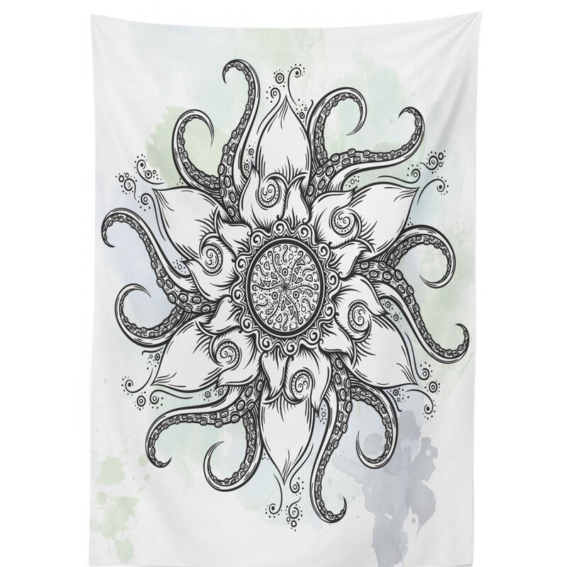 Download East Urban Home Octopus Trippy Nautical Mandala Abstract ...