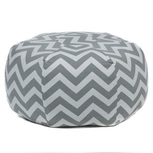 Buchanan Textured Contemporary Printed Pouf by Rosecliff Heights