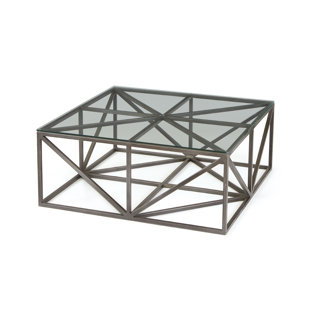 Go to store & view more images Armistead Square Glass Coffee Table by Wrought Studio