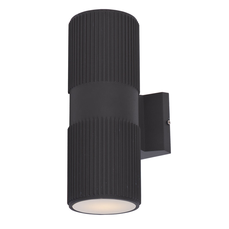 Orren Ellis Leilla 2 Light Led Outdoor Sconce Wayfair