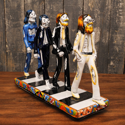 Beatles Crossing Over Sculpture Trinx