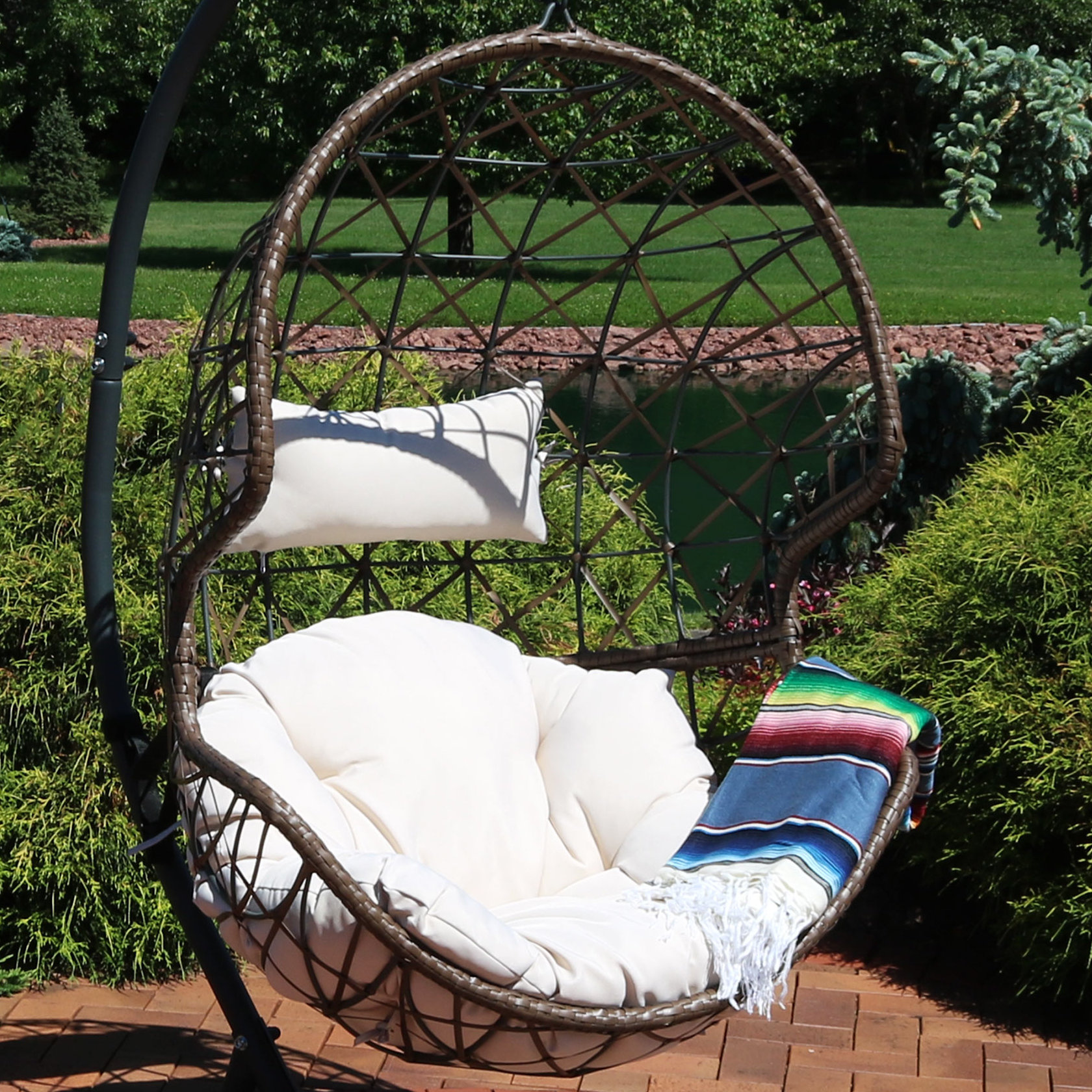 Bungalow Rose Best Hanging Egg Swing Chair Reviews Wayfair Trending Searches Smart Coffee Table Outdoor Decor