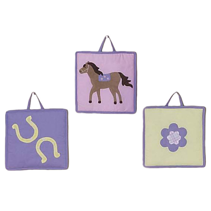 Sweet Jojo Designs Pretty Pony Horse Wall Hanging Accessories
