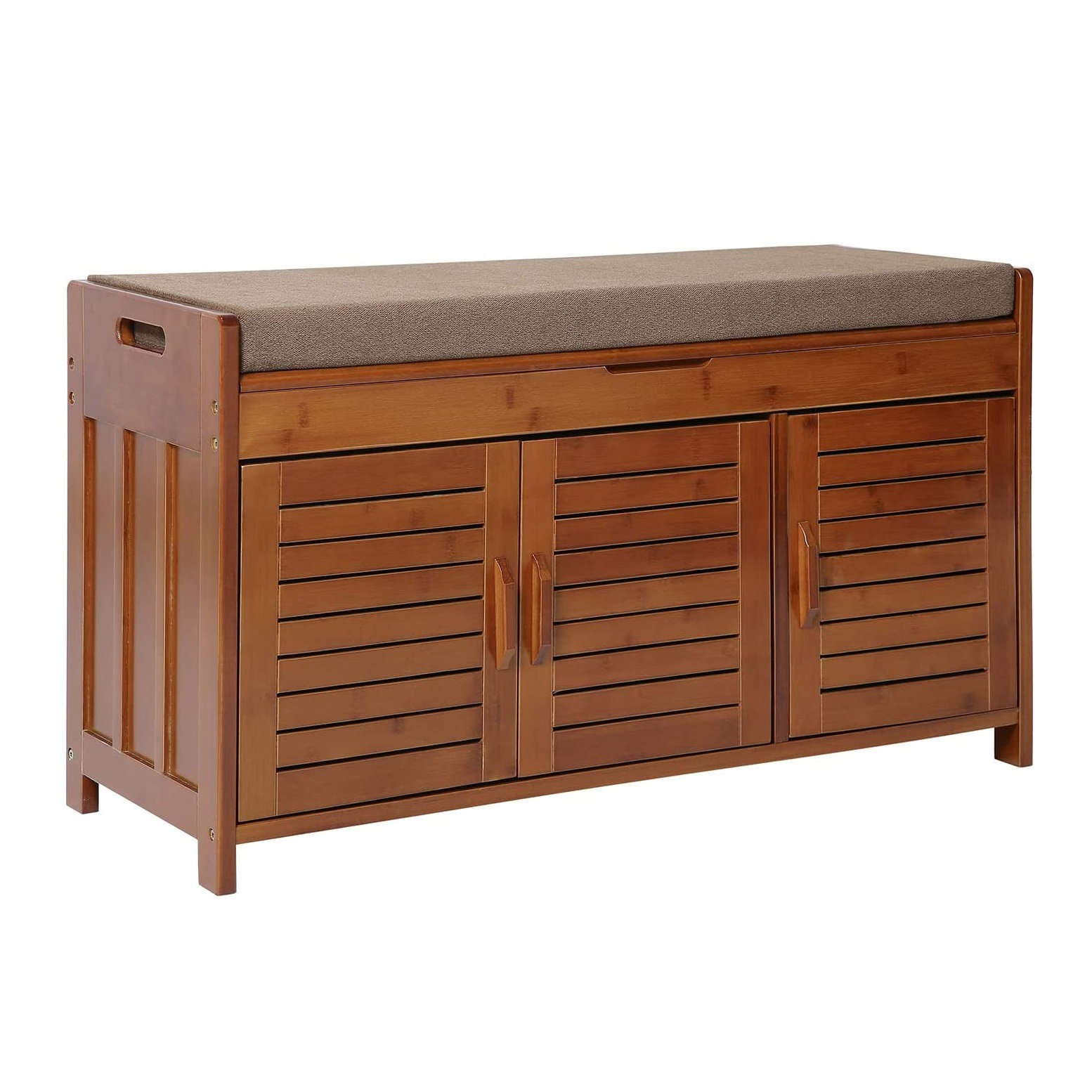 Loon Peak® Detachable Cushion Shoe Storage Bench & Reviews Wayfair