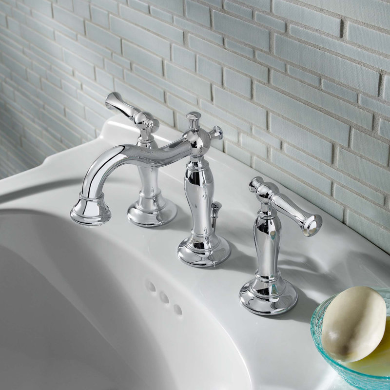 American Standard Quentin Widespread Bathroom Faucet With Drain
