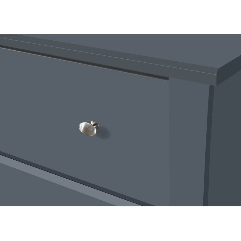crescent 6 drawer double dresser
