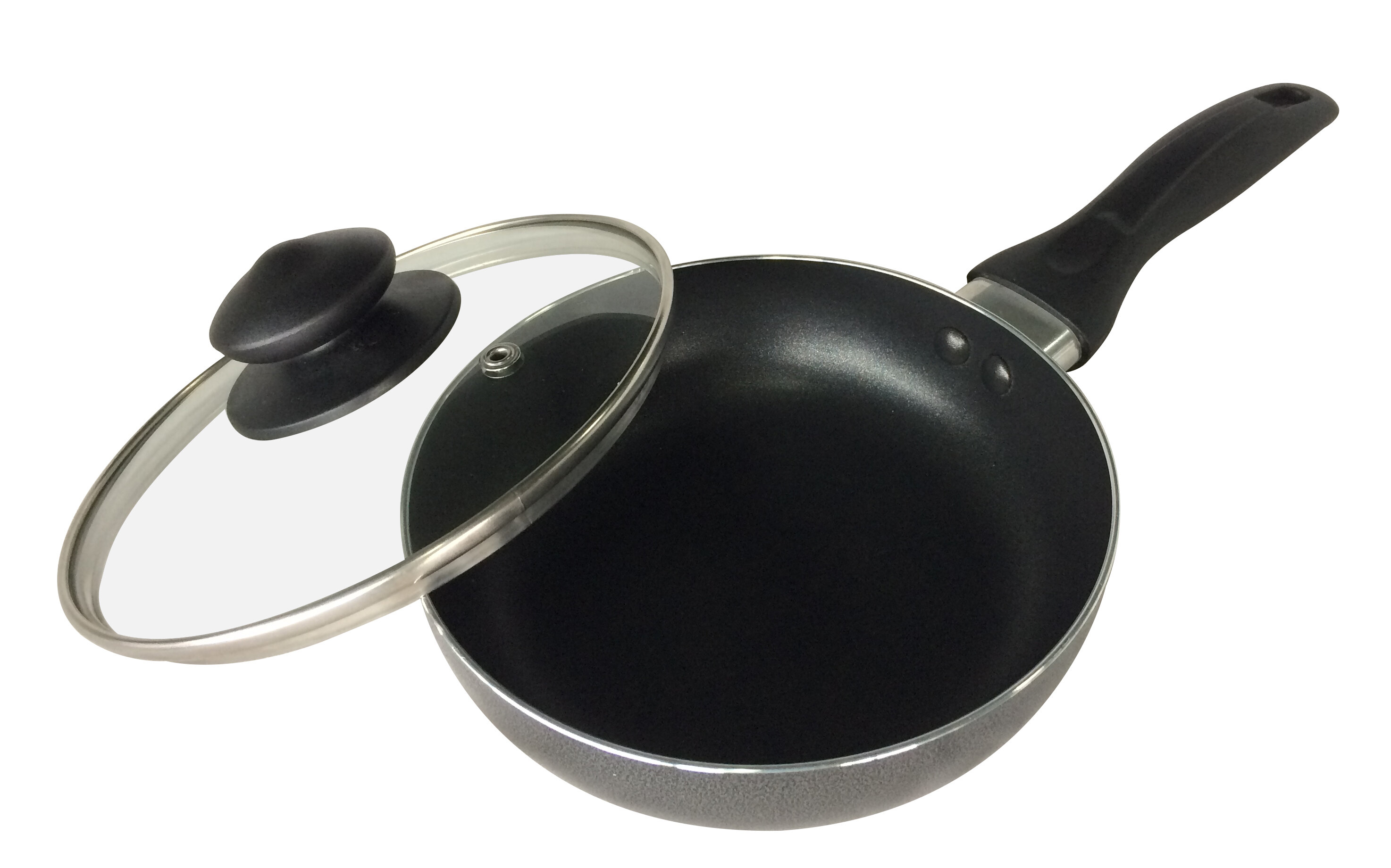 small non stick frying pan with lid