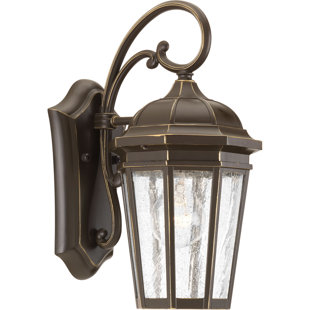 Go to store & view more images Edgewater Outdoor Wall Lantern by Alcott Hill
