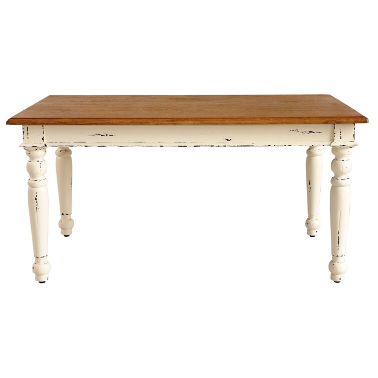 Lancashire Furniture White Extendable Dining Table