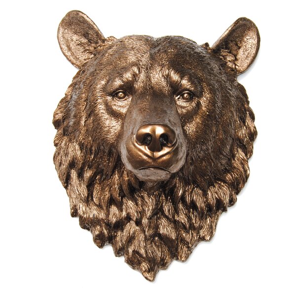 stuffed bear head